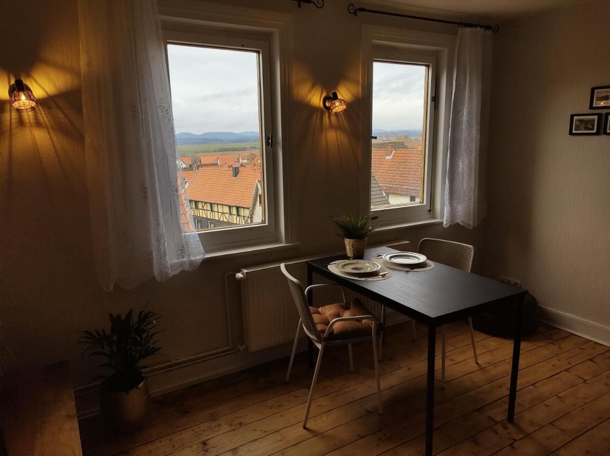 Minicamping Und B&B Apartment Hintergarten Niederorschel Eksteriør bilde